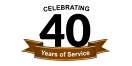 40 Years of Service  Celebrating